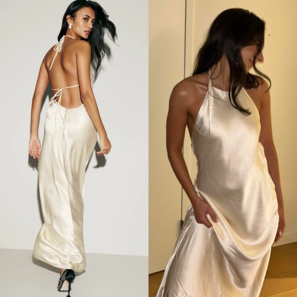 REFORMATION NWT Jeany Dress in Ivory - Picture 3 of 13